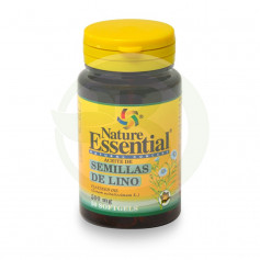 Óleo de linhaça 500Mg. 50 NAture Essential Pearls