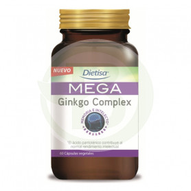 Mega Ginkgo Complex 60 Cápsulas Dietisa